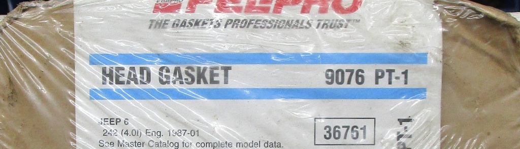 Cylinder Head Gasket Set Compatible With : 1987-1990, 1991-2001 Jeep Cherokee, 1993-2003 Grand Cherokee, 1991-2003 Wrangler  4.0L/242 CID L6, OHV 12 Valve