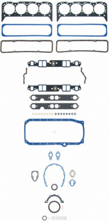 Full Gasket  Set, Marine : OMC Marine King Cobra V8, 5.7L OHV 16 Valve 2BBL, Chevrolet V8, 5.7L OHV 16 Valve TBI - Mercury Marine Black Scorpion V8, 5.7L OHV 16 Valve, Magnum V8, 5.7L OHV 16 Valve 2BBL