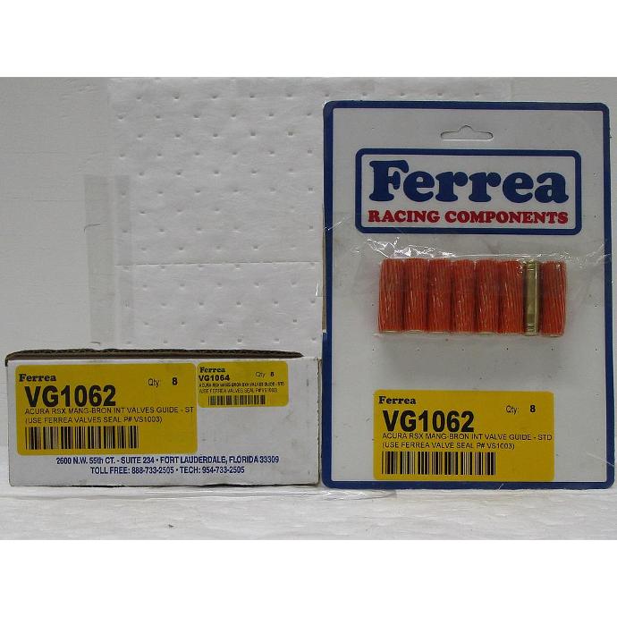 Cylinder Head Intake Valve Guide Compatible With : 2004-2008 Acura TSX L4, 2.4L / 2354 CID DOHC 16 Valves, Engine Code : K24A2