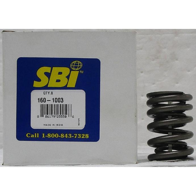 Cylinder Head Intake and Exhaust Valve Spring Compatible With : 1965 - 1969 Chevrolet Bel Air V8 6.5L / 396c.i., 1970-1972 V8 7.4L/ 454c.i., OHV 16 Valve Special HP, 1965-1968  Biscayne V8 6.5L / 396c.i., 1969-1972 V8 7.4L 454c.i., OHV 16 Valve., Special HP, 1966-1969 Caprice V8 6.5L / 396 c.i., 1970-1972 V8, 7.4L / 454c.i., OHV 16 Valve Special HP, 1965 Corvette V8 6.5L / 396 c.i., 1969 7.0L / 427c.i., 1970-1972 7.4L / 454c.i., OHV 16 Valve