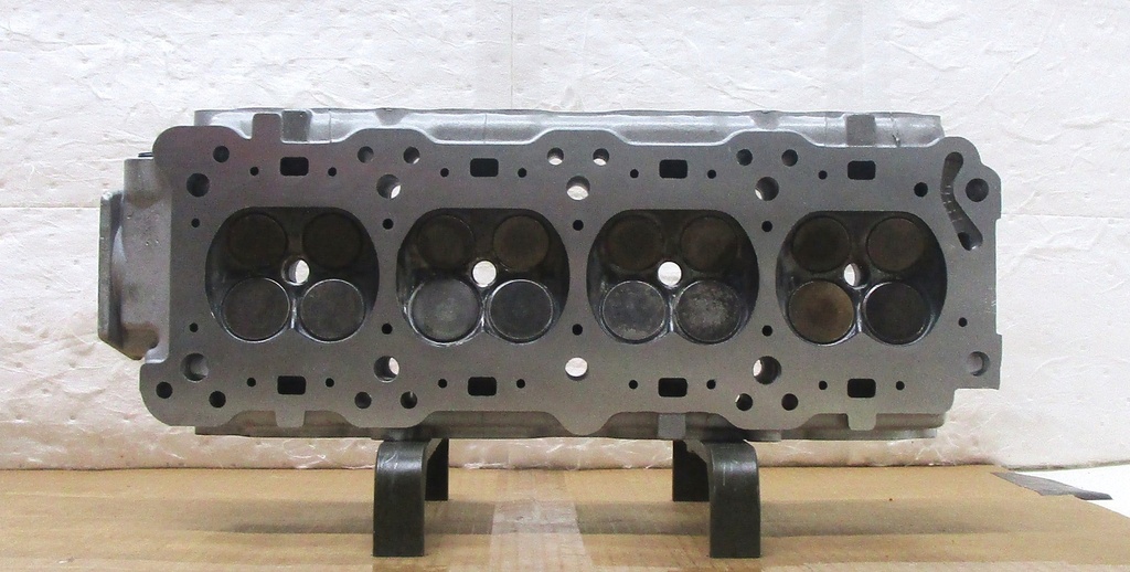 1988-1989 Reconditioned Aluminum Cylinder Head For GMC/Buick Skylark 2.3L/138 CID, L4 DOHC 16 Valve, Valves And Springs Only ( IN LINE ) Casting # 22530955, 2016, Compatible With :  1987-1989 Oldsmobile Cutlass Calais, 1988-1989 Grand Am ( $100 Core Charge ) Which will be charged at the time of purchase, and the buyer will be reimbursed when the old core is returned.  ($370.00 + $100.0 = $470.0) this is a Used casting so there are visible chips and scratches but they will not affect the performance of the cylinder head. C.H.E will provide Return Core label, please ask for shipping information.