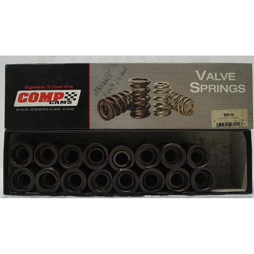 [986-16VS] Cylinder Head Dual Valve Spring - 1995 Chevrolet C, K Series Trucks V8, 5.0L / 305 CID Vin : E, G, V8 5.7L / 350 CID OHV 16 Valves VIN : R, - 1995 - Ford Explorer, Mustang V8, 5.0L / 302 CID OHV 16 Valve, Vin : D, P  - 1995 - GMC C, K Series Trucks V8, 5.0L /305 CID OHV 16 Valve, VIN : H, 1995 C, K Truck Series V8- 5.7L / 350 CID V8 OHV 16 Valve, Vin : R