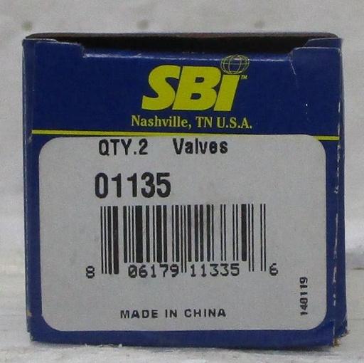 [01135SBI] Cylinder Head Exhaust Valve Compatible With : 1996-2001 Ford Explorer 5.0L / 302 CID OHV, 16 Valve, Vin : N, P Head Diameter 1.451, Length 5.070, Seat Angle 45, Stem Diameter 0.3414, Tip Lenght 0.4811