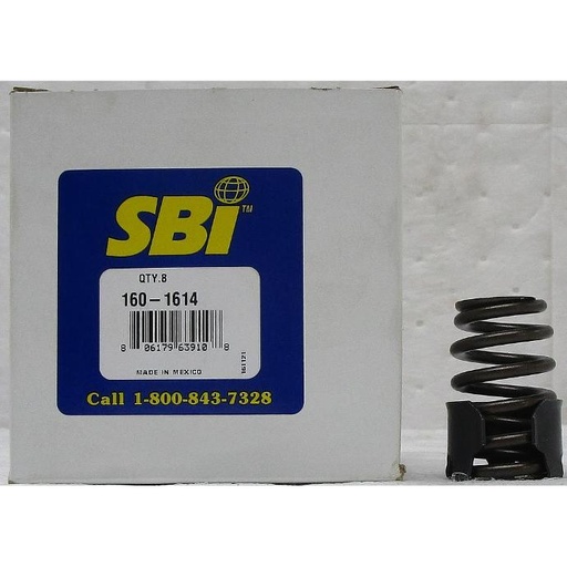 [160-1614SBI] Cylinder Head Exhaust Valve Spring Compatible With : 2003-2012 Jeep Liberty, 2003-2012 Dodge Ramm 1500, 2007-2011 Nitro V6, 3.7L / 226c.i., SOHC 12 Valve