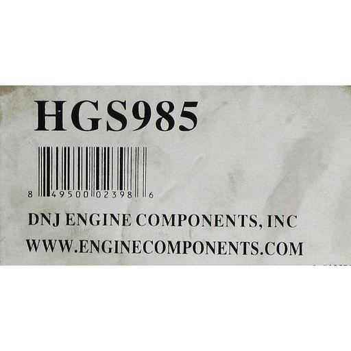 [HGS985DNJ] Cylinder Head Gasket  Conpatible With : 2001-.. Toyota Solara, Camry L4, 2.2L / 2164 CID DOHC 16 Valve, Engine Code : 5SFE, Vin : G, 1999 Celica L4, 2.2 L / 2164 CID DOHC 16 Valve, Eng Code : 5SFE, Vin : G, S