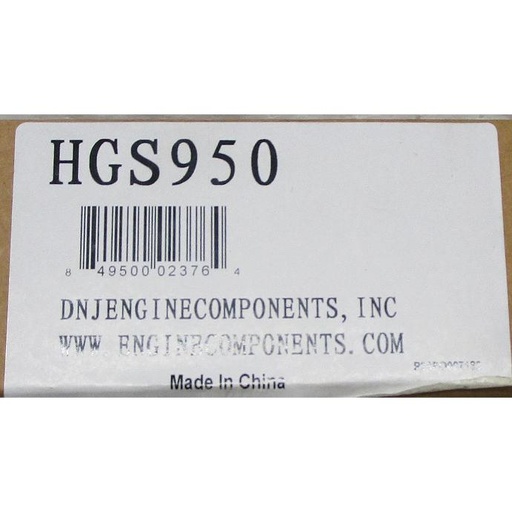 [HGS950DNJ] Cylinder Head Gasket Compatible With : 1995-... Toyota 4Runner, T100, 3.0L / 2959 CID, SOHC 12 Valves ( Right And Left ) Engne Code : 3VZE