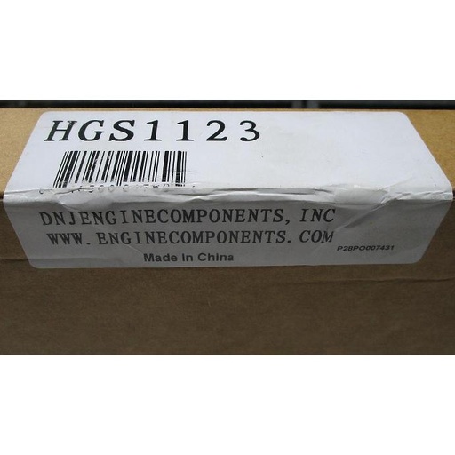 [HGS1123DNJ] Cylinder Head Gasket Set Compatible With : 2001-2003 Cherokee, Grand Cherokee, Wrangler 4.0L / 242 CID OHV 12 Valve, Vin : S