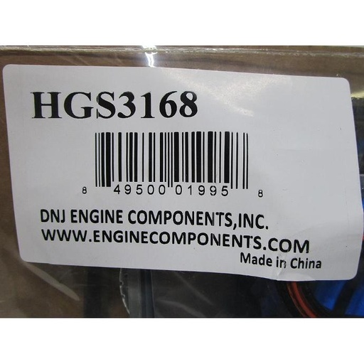 [HGS3168DNJ] Cylinder Head Gasket Set Compatible With : 2004-... Buick Rainier V8, 5.3L / 325 CID OHV, 16 Valve, LM4, Vin : P - 2005-... Cadillac Escalade V8, 3.5L / 325 CID OHV 16 Valve, LM7, Vin : T
