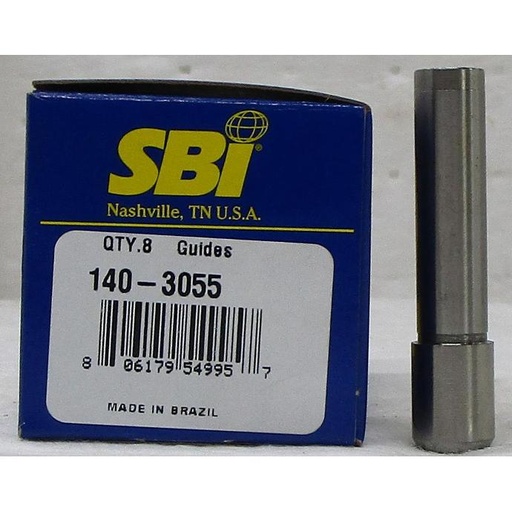 [140-3055SBI] Cylinder Head Intake And Exhaust Valve Guide Compatible With : 2004-2010 Ford E-350 Super Duty V8, 6.0L 365c.i., OHV 32 Valve, Powerstroke Turbo / 2004-2010 E-450 Super Duty V8, 6.0L 365c.i., OHV 32 Valve, Diesel Power Stroke Turbo