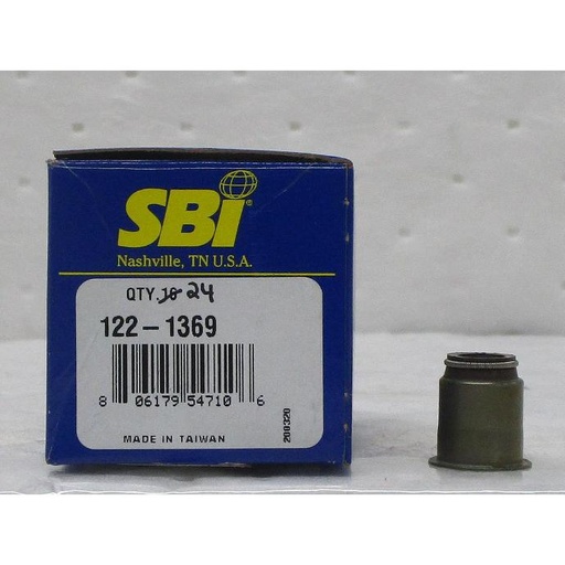 [122-1369SBI] Cylinder Head Intake And Exhaust Valve Stem Seal Compatible With : 1998-2004 Isuzu NPR L4, 4.8L / 4752 CID SOHC 16 Valve, Diessel, Turbo, Engine Code : 4HE1, Vin : 4,5 - Industrial L4, 4.8L / 4752 CID SOHC 16 Valve, Diesel, Turbo, Eng Code : 4HE1TC, Industrial L6, 7.1L / 7131 CID SOHC 24 Valve, Diesel, Turbo, Eng Code : 6HE1TC, 6HE1TCN