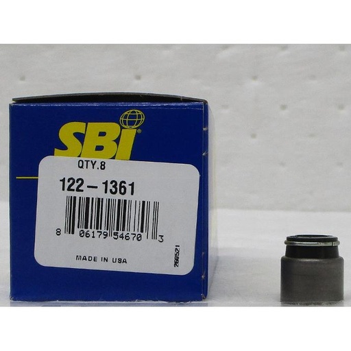 [122-1361SBI] Cylinder Head Intake And Exhaust Valve Stem Seal Compatible With : Mack L6, 12.0L / 728 CID, E7-ETECH & ASET, Diesel, OHV 24 Valve, TURBO