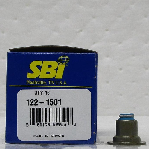 [122-1501SBI] Cylinder Head Intake And Exhaust Valve Stem Seals Compatible With : 2013-2020 Ford Fusion 1.5L / 91 CID, DOHC, 16 Valve, Ecoboost Turbo, Vin : D