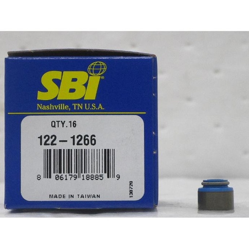 [122-1266SBI] Cylinder Head Intake Valve Stem Seal Compatible With : 2008-2021 V8, 4.6L 4608 CID DOHC 32 Valve, Engine Code : 1UR-FE - 2003-2021 V6, 4.0L / 3956 CID DOHC 24 Valve, Engine Code : 1GR-FE