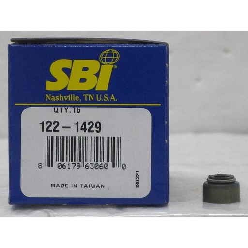 [122-1429SBI] Cylinder Head Intake Valve Stem Seal Compatible With : 2019-2021 Subaru Ascent H4, 2.4L / 2387 CID DOHC 16 Valve, Turbo, Engine Code : FA24, Vin : A - 2012-2021 Subaru Impreza 2.0L / 1995 CID DOHC, 16 Valve, Engine Code : FB20, FB20D