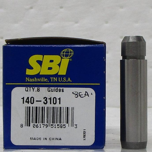 [140-3101SBI] Cylinder Head Intake/Exhaust Valve Guide Compatible With : 2018-2020 5.2L, 2001-2011 7.8L Isuzu FTR 5.2L / 5197 CID SOHC 16 Valve Turbo, Engine Code : 4HK1, Vin : 6 - 2005-2020 Isuzu NRR L4, 5.2L / 5197 CID SOHC 16 Valve Turbo, Engine Code : 4HK1, Vin 6