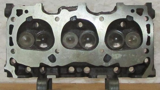 [1022020VS] 1983-1987 Reconditioned Cast Iron Cylinder Head for Buick 3.0L/181, 3.8L/231 CID V6, 12V OHV ( BOTH ) Valves and Springs only, Casting # 25518445, 2B21, Compatible with : 1983-85 Buick Century, Elantra, Regal, 1981-85 Chevrolet Caprice, Impala, 1982-84 GMC Caballero, 1983-1985 Oldsmobile Cutlass, Ciera, 1985 Pontiac Grand Am, Vin : E, 7, 9 , A, B, 3, L, ( No Core Charge ) this is a Used casting so there are visible chips and scratches but they will not affect the performance of the cylinder head. C.H.E will provide Return Core label, please ask for shipping information.