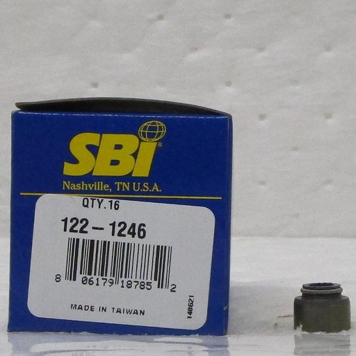 [122-1246SBI] Cylinder Head Valve Intake And Exhaust Stem Seals Compatible With : 2007-2009 Suzuki SX4 L4, 2.0L / 19995 CID DOHC 16 Valve, Eng Code : J20B, Vin : 5 - 1993-2005 Lexus GS300 L6, 3.0L / 2997 CID DOHC 24 Valve, Engine Code : 2JZ-GE, Vin : D, J