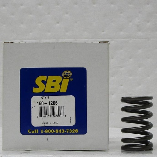 [160-1266SBI] Cylinder Head Valve Sping Compatible With : 2013 GMC Sierra, 2014 Chvrolet Express 1500 V6, 4.3L / 262 CID OHV 12 Valve, Vortec, Vin : W, X