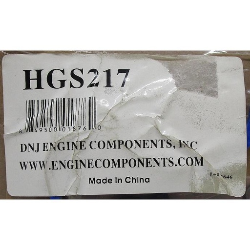 [HGS217DNJ] Engine Cylinder Head Gasket Compatible With : 1993-... L4, 1.7L / 1678, DOHC 16 Valve, 2001-... Civic L4, 1.8L / 1797 DOHC 16 Valve - 2000-... Civic Del Sol L4, 1.6L / 97, SOHC 16 Valve