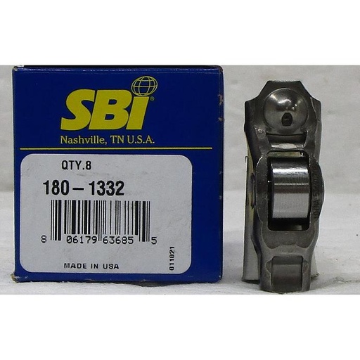 [180-1332SBI] Engine Cylinder Head Rocker Arm Compatible With : 2011-2021 Chrysler 300 3.6L 220c.i. DOHC 24 Valve / 2014-2021 Jeep V6, 3.2l 198c.i., 24 Valve - 2011-2021 Dodge Challenger V6, 3.6L 220c.i., DOHC 24 Valve / 2011-2021 Charger V6, 3.6L 220c.i.