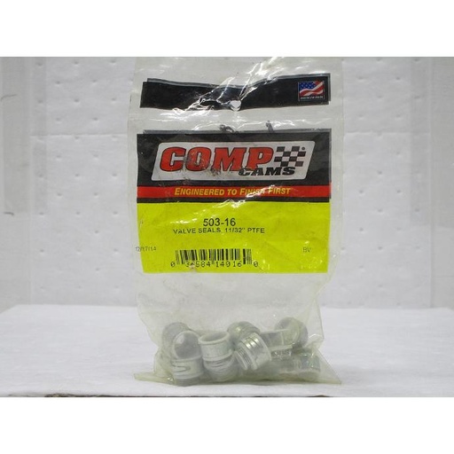 [503-16CC] Engine Valve Stem Oil SealS Compatible With : 1973 Buick  Lesabre V8, 7.5L / 455 CID OHV 16 Valve, Vin : V - 1978 Chevrolet Malibu V8, 5.7L / 350 CID OHV 16 Valve, Vin : A - 1974 Ford Thunderbird V8, 7.5L / 460 CID OHV 16 Valve, Vin : A - 1970 GMC C2500 V8, 5.0L / 307 CID OHV 16 Valve, Vin : A