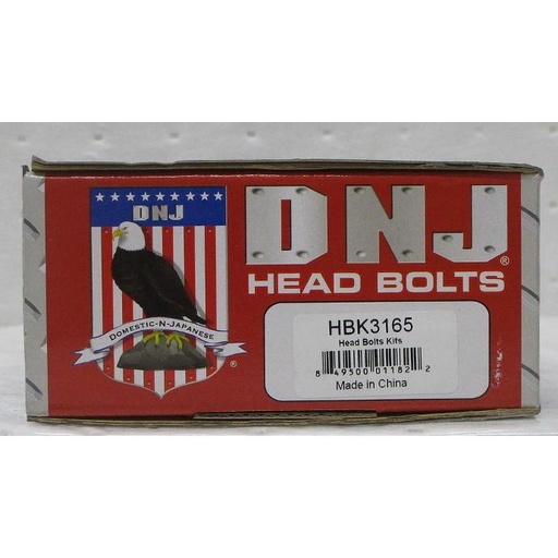 [HBK3165DNJ] Head Bolt Set For Buick 5.3L 2004-... Cadillac 5.3/5.7/6.0L 2004-... Chevy 4.8/5.3/5.7L 2004-...GMC  4.8/5.3/6.0L 2004-... Hummer 6.0L 2004-...