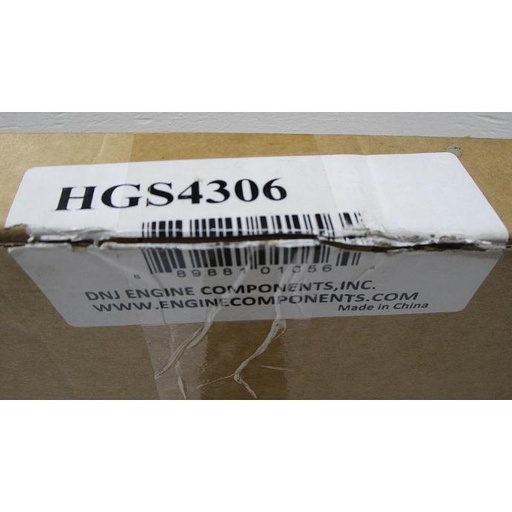 [HGS4306DNJ] Head Gasket Set Compatible With : 2017-... Honda Accord  L4, 2.4L /144 CID DOHC 16 Valve, Engine Code : K24W1