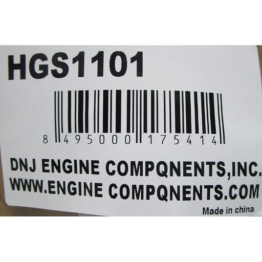 [HGS1101DNJ] Head Gasket Set Compatible With Chrysler Aspen 4.7L V8, 2007 - Dodge Dakota, Durango, Ram 1500, 2007-... Jeep Commander, Grand Cherokee 4.7L V8, 2007-... Mitsubishi Raider 4.7L V8, 2007-...