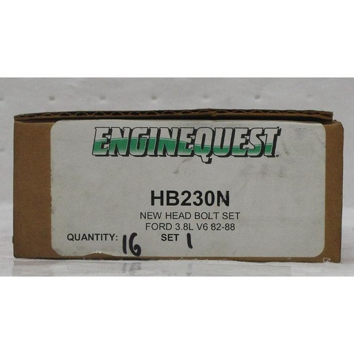 [HB230NEQ] Headbolt Set For Ford 3.8L, V6 1982-1988