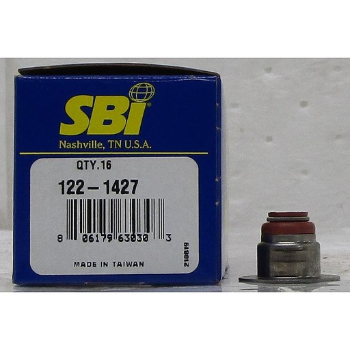 [122-1427SBI] Intake And Exhaust Valve Stem Seals Compatible With : Ford Explorer  2011-2020 3.5L, V6 213c.i., DOCH, Electric, Gas, Flex, FI, 24 Valve / 2012-2019 3.3L, V6 204, DOCH, Electric, Gas, Flex, FI, 24 Valve / 2017-2020 3.7L, V6 227c.i., CNG, Flex, Gas, Lpg, FI, 24 Valve..  Lincoln Continental 2017-2020 3.7L,  V6 227c.i., DOCH, Flex, Gas, FI, 24 Valve