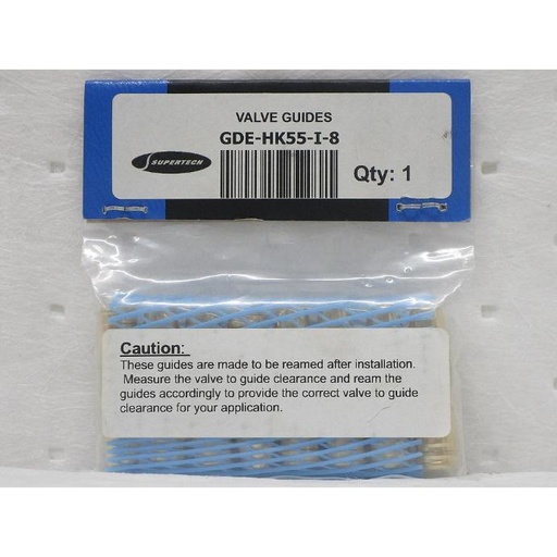 [GDE-HK55-IST] Intake Valve Guide - (Supertech)  2007-2010 Acura CSX L4, 2.0L 122 CID DOHC 16 Valve, Engine Code : K20Z3, 2009-2014 Acura ILX, TSX 2.4L / 2354 CID DOHC 16 Valve, Engine Code : K24Z3, K24Z7 -  2006-2011 Honda Civic L4, 2.0L / 122 CID DOHC 16 Valve, Engine Code : k20Z3, 2012-2014 Honda Civic L4, 2.4L / 2354 CID DOHC 16 Valve, Engine Code : K24Z7 Series